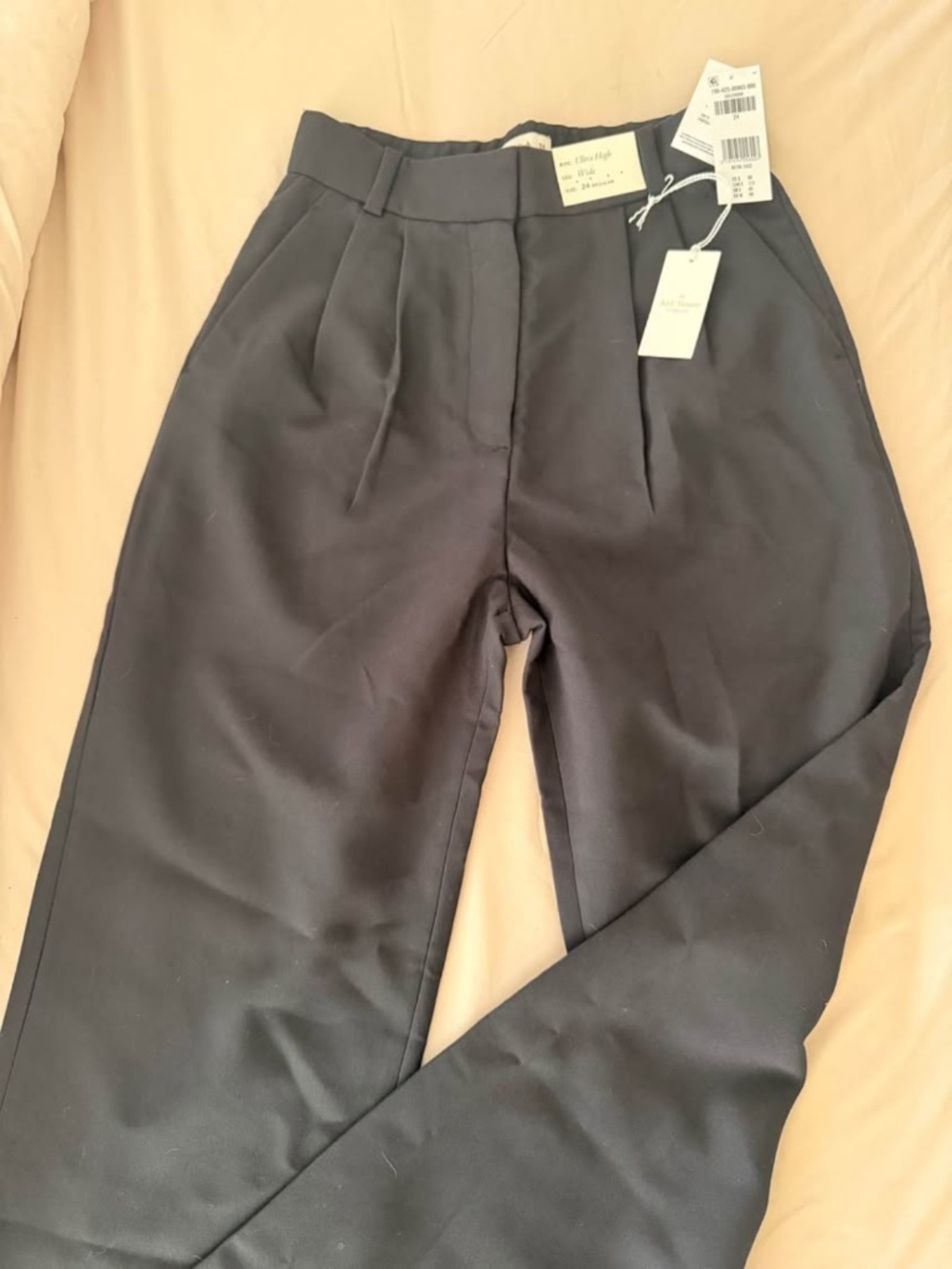 Abercrombie Sloane Tailored Wide Leg Pant
